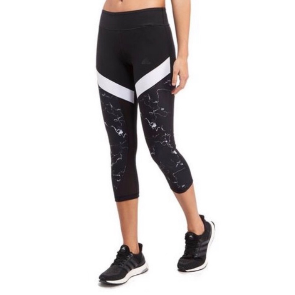 Adidas Marble Cropped Leggings